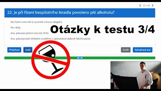 Otázky pre test dronov 2021| Nepodcenujte prípravu | 3/4