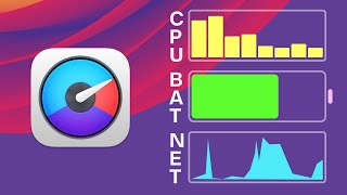 iStat Menus makes monitoring my Mac effortless