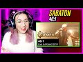 MUSICIAN REACTS to Sabaton - 40:1 - Vocalist Reaction & Analysis
