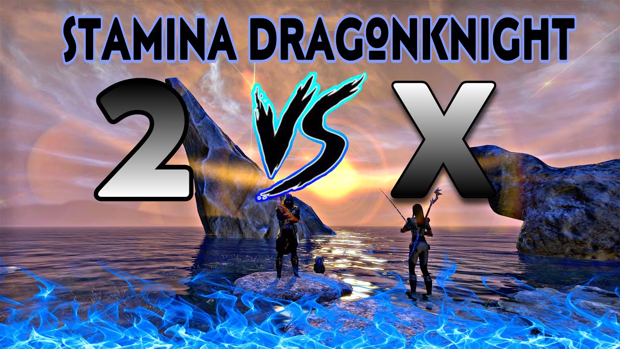 ESO PvP quick 2vX 🔥 Stamina DragonKnight 🔥 - Ascending Tide