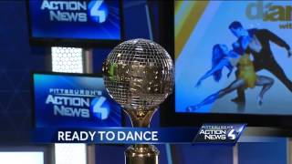 Dancing with the Stars mirror ball trophy visits WTAE
