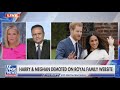 Royal Family "Increasingly Fed Up" With Prince Harry & Meghan Markle | Nile Gardiner on Fox News