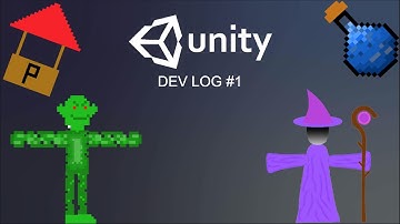 indie game DEV LOG #1 || magic wizard game