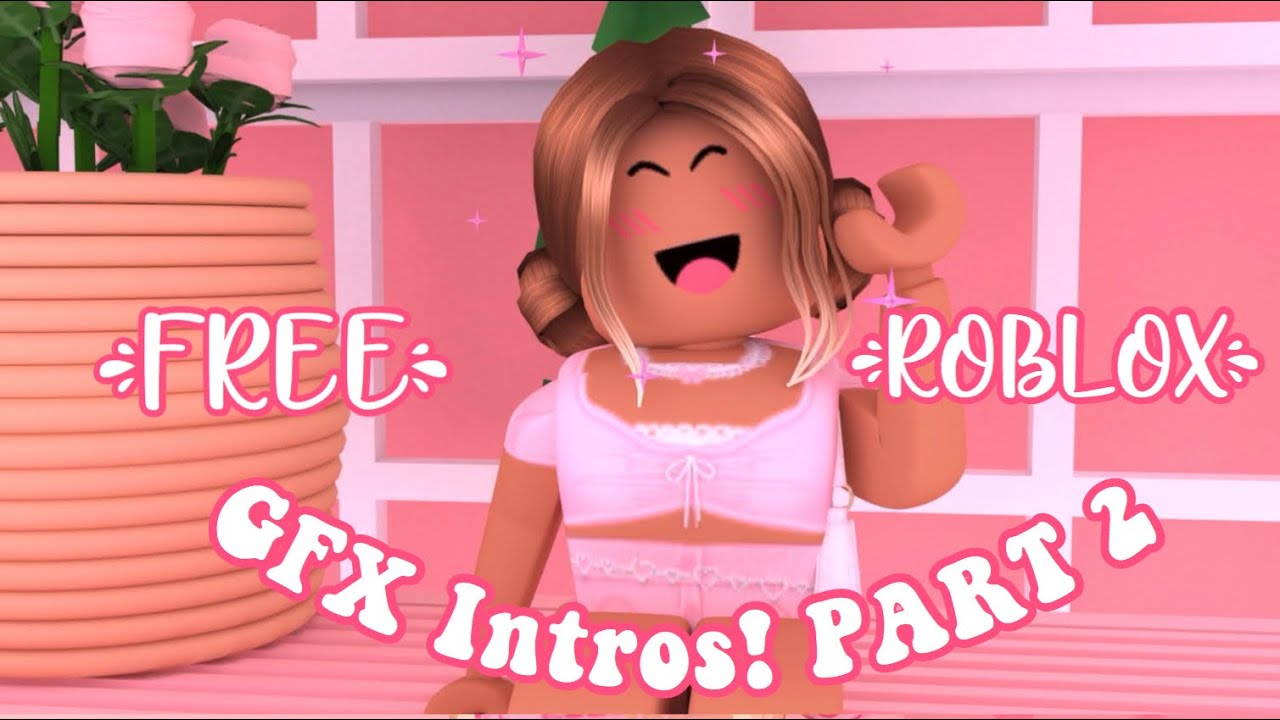 Free Gfx Roblox Intros Part 2 Nightmarewolfplayz Youtube - aesthetic roblox girl gfx pink