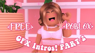 Free Gfx Roblox Intros Part 2 Nightmarewolfplayz Youtube - roblox girl brown hair gfx