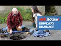 How to Fix a Sinking Driveway Drainage System | Ask This Old House