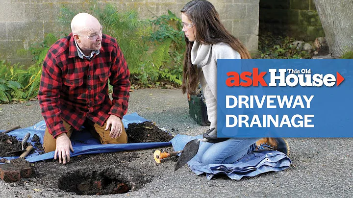 How to Fix a Sinking Driveway Drainage System | Ask This Old House