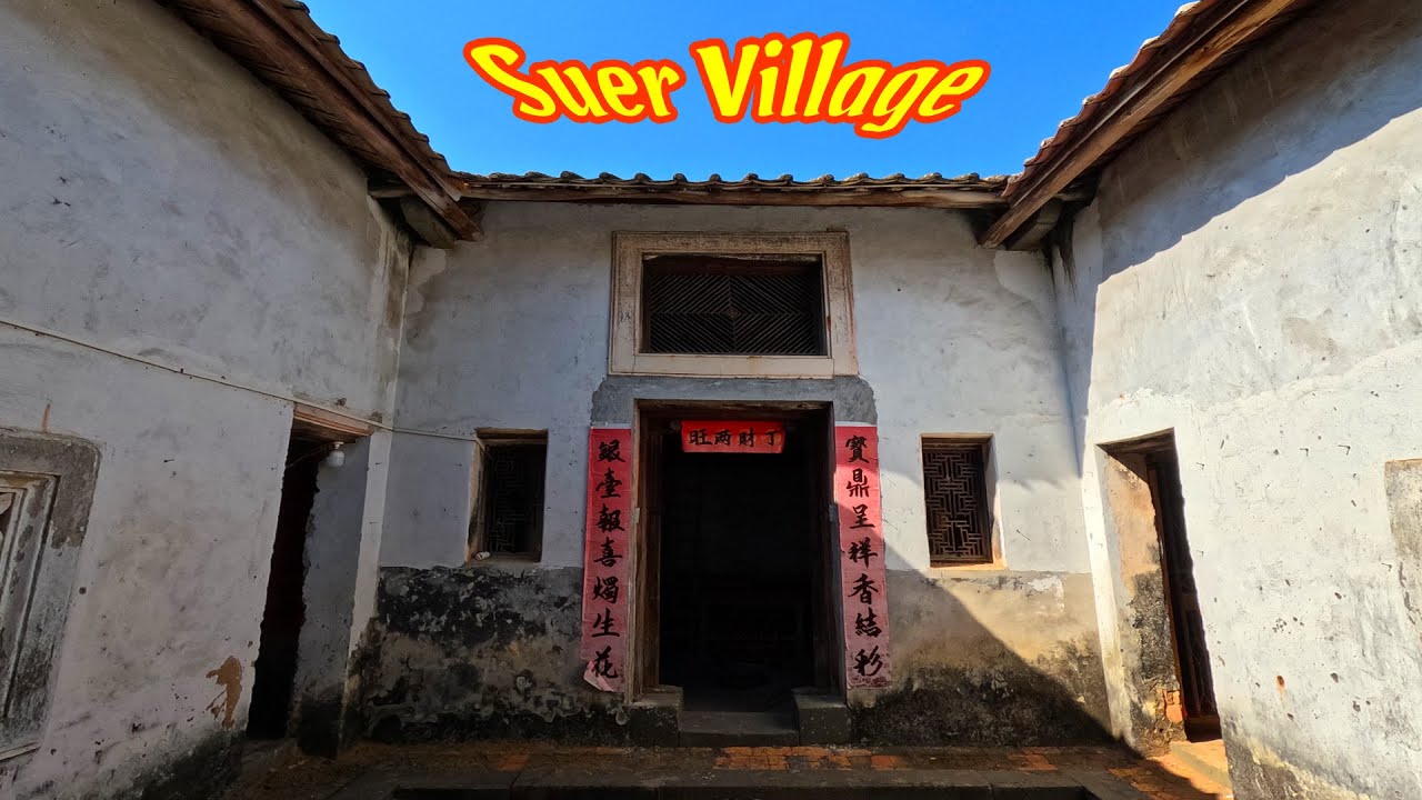 【4K】Experience the prosperity of the thousand-year-old village in the ruins.