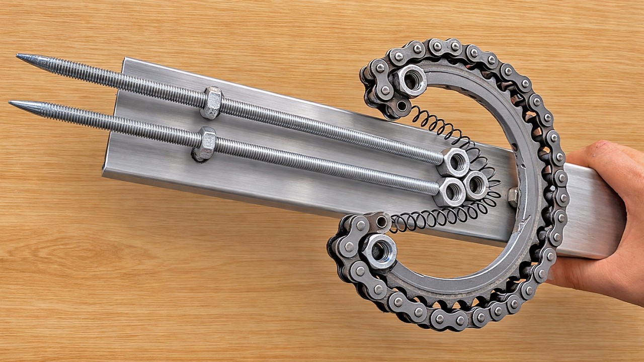 65-Year-Old Welder | Turns Scrap Metal into Tools | Amazes Engineers