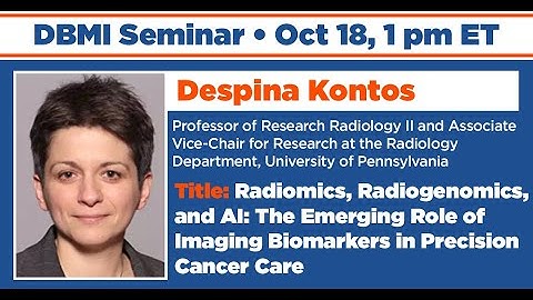 Radiomics, Radiogenomics, and AI: The Emerging Role of Imaging Biomarkers in Precision Cancer Care