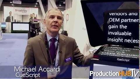 CueScript - NAB 2014