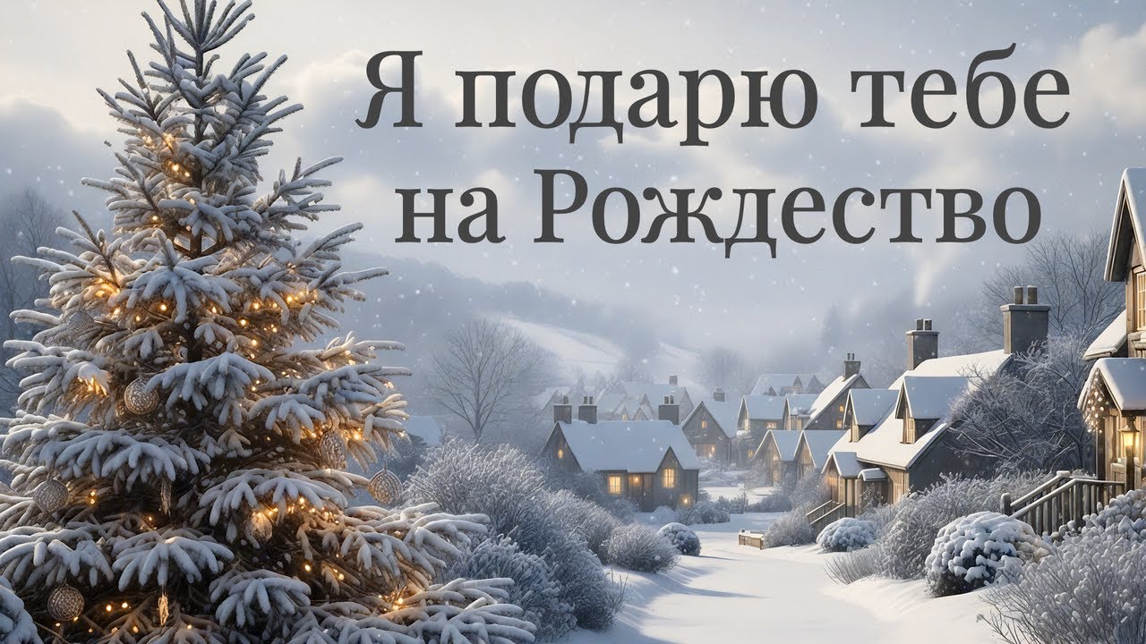 С Рождеством Христовым! Я подарю тебе на Рождество. Песня. Святослав Любомиров