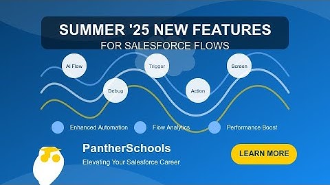 Summer 25 New Features for Salesforce Flows