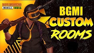 BGMI CUSTOM ROOM LIVE |  FREECUSTOMS #BGMILIVESTREAM #bgmicustomrooms #pubgmobile