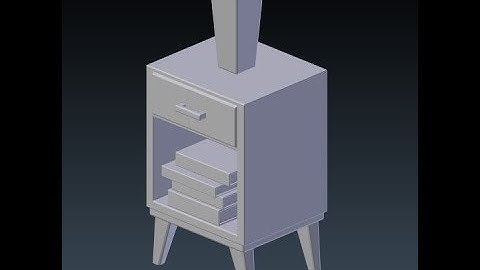 Blender: Modeling an End Table