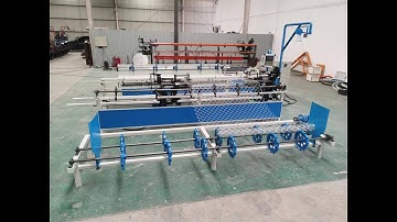 fully automatic chain link fence machine