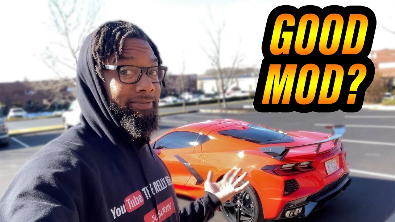 C8 Corvette Cheap Engine Appearance Package. Why pay GM more?