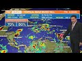 Friday midday tropical update: Invest 96 in Caribbean