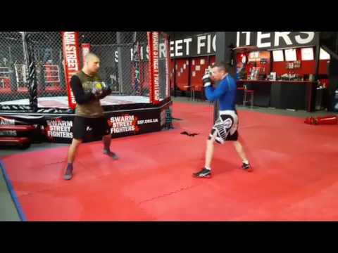 Тренировка Амосов - Желев SWARM STREET FIGHTERS