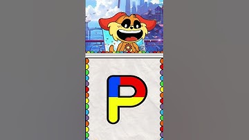 BlingBangBangBorn x Smiling Critters Painting P Word color puzzle game