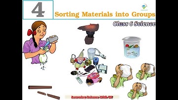 Sorting Materials Into Groups Chapter 4 Science Class 6 NCERT