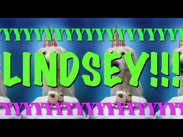 HAPPY BIRTHDAY LINDSEY! - EPIC Happy Birthday Song