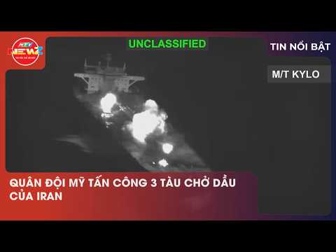 US military strikes three Iranian tankers