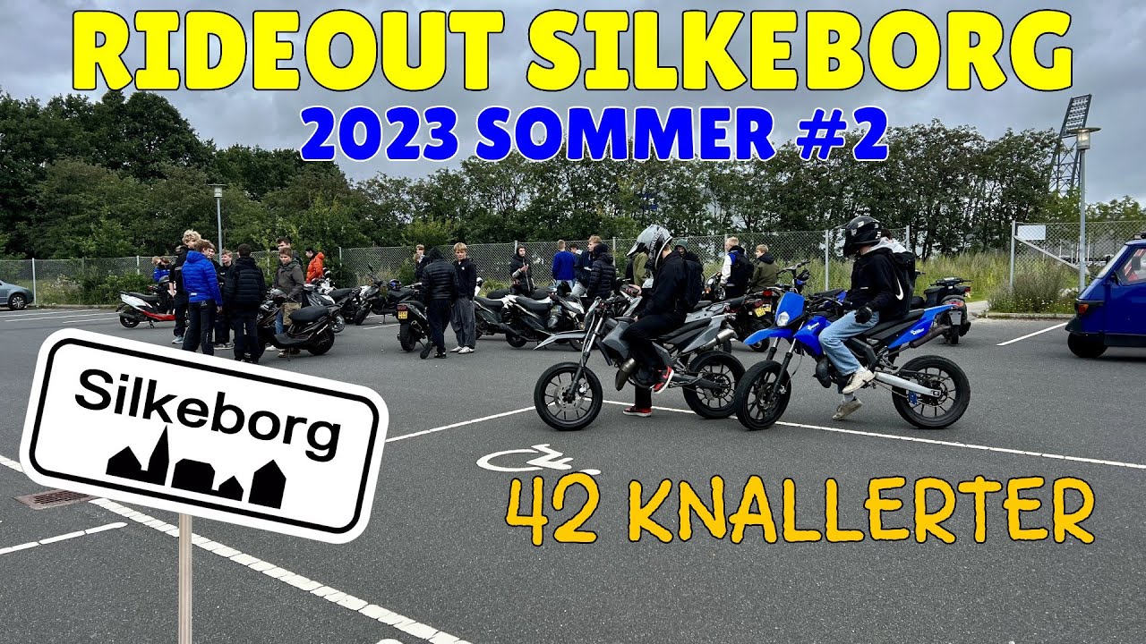 RIDEOUT SILKEBORG 4 | 42 KNALLERTER TIL SPEEDLINE |Scootervlog #13