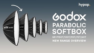 Godox Parabolic Softbox New Range Overview & Comparison | QR-P150T, 120T, 90T, 70T, 60T