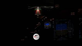 747 Night Landing At Hong Kong