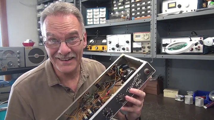 How to repair 62 Fender Princeton Tube guitar amp smoked power transformer bring it back to life!