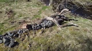 Bouther Gill / River Wharfe, Yokenthwaite - Landing