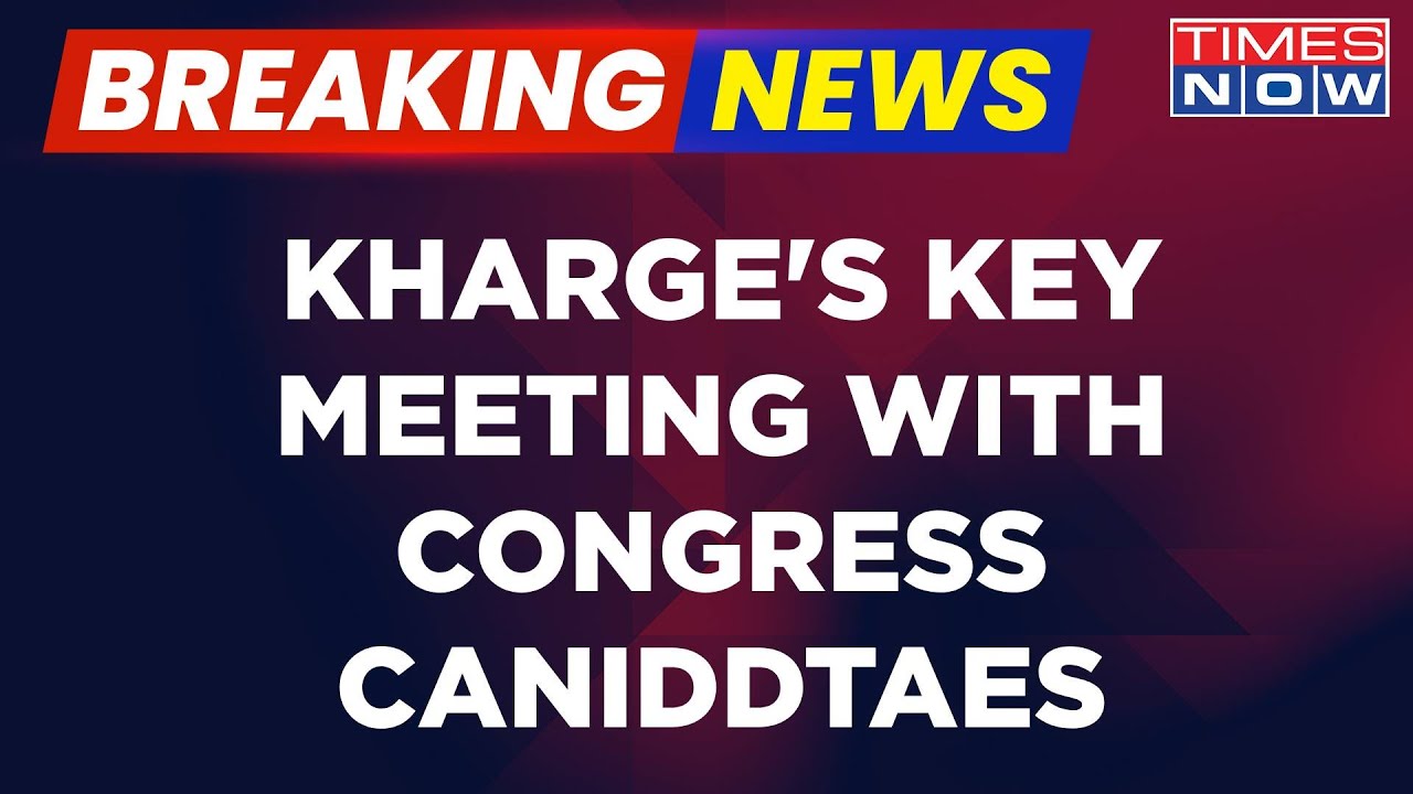 Breaking: Mallikarjun Kharge To Hold Key Meeting, Congress Plans Counting Day Strategy | Exit Poll