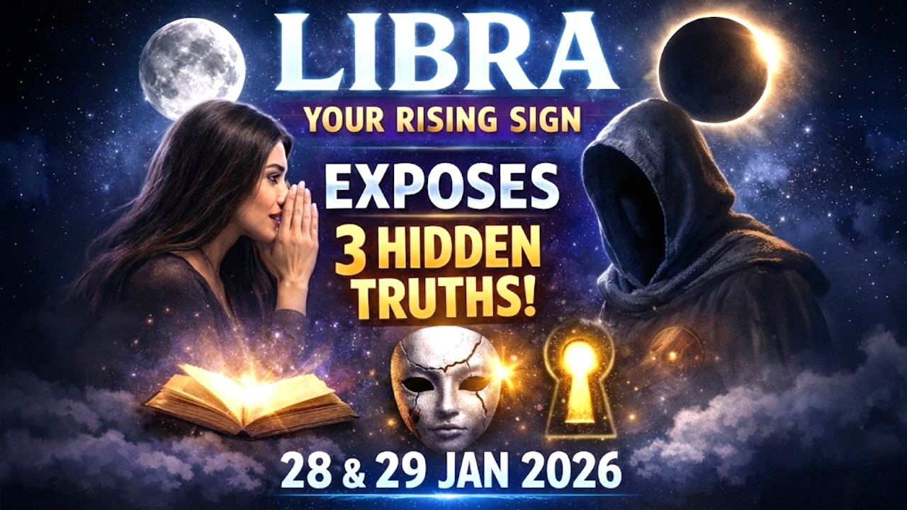 Libra: Your Rising Sign Exposes 3 Hidden Truths  28 & 29 Jan 2026
