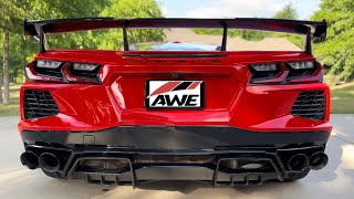 How *LOUD* is the AWE TOURING EXHAUST for the C8 Corvette?