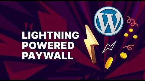 How to add your Lightning powered paywall to your WordPress installation