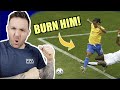 COACH REACTS to Ronaldinho - Football's Greatest Entertainment...HE'S IS A WITCH!!!