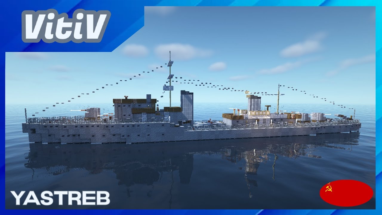 Yastreb - Yastreb-class Guards Ship - Minecraft - YouTube