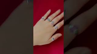 New collection of silver rings 2023 اجدد خواتم فضه حريمي ♥️ #silver #rings #newcollection #silver925