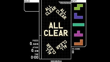 TETR.IO // pc spam from a mountain (158 APM) (subtitles)