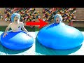 GIANT WATER BALLOON CHALLENGE WITH MY GIRLFRIEND!