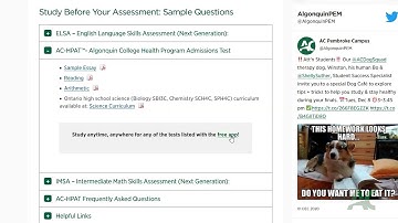 Testing Services - 4. Sample Questions
