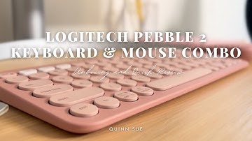 Logitech Pebble 2 keyboard & mouse combo PINK - Unboxing and Quick Review