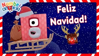 ¡Feliz Navidad de parte de Numberblocks! 🎅 | 60 min de Matemáticas para niños | Numberblocks Español