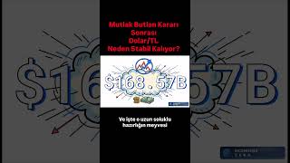 Mutlak Butlan Şoku: Borsa Çökerken Dolar/TL Neden Sabit Kaldı? 📉