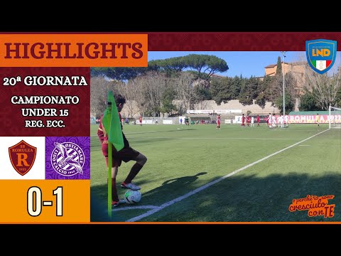 Romulea - Ostiamare | GOAL e HIGHLIGHTS XX giornata Under 15 Reg. Ecc.