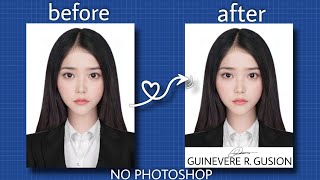 HOW TO ADD NAME TAG ON YOUR PASSPORT PICTURE USING YOUR PHONE ONLY screenshot 4