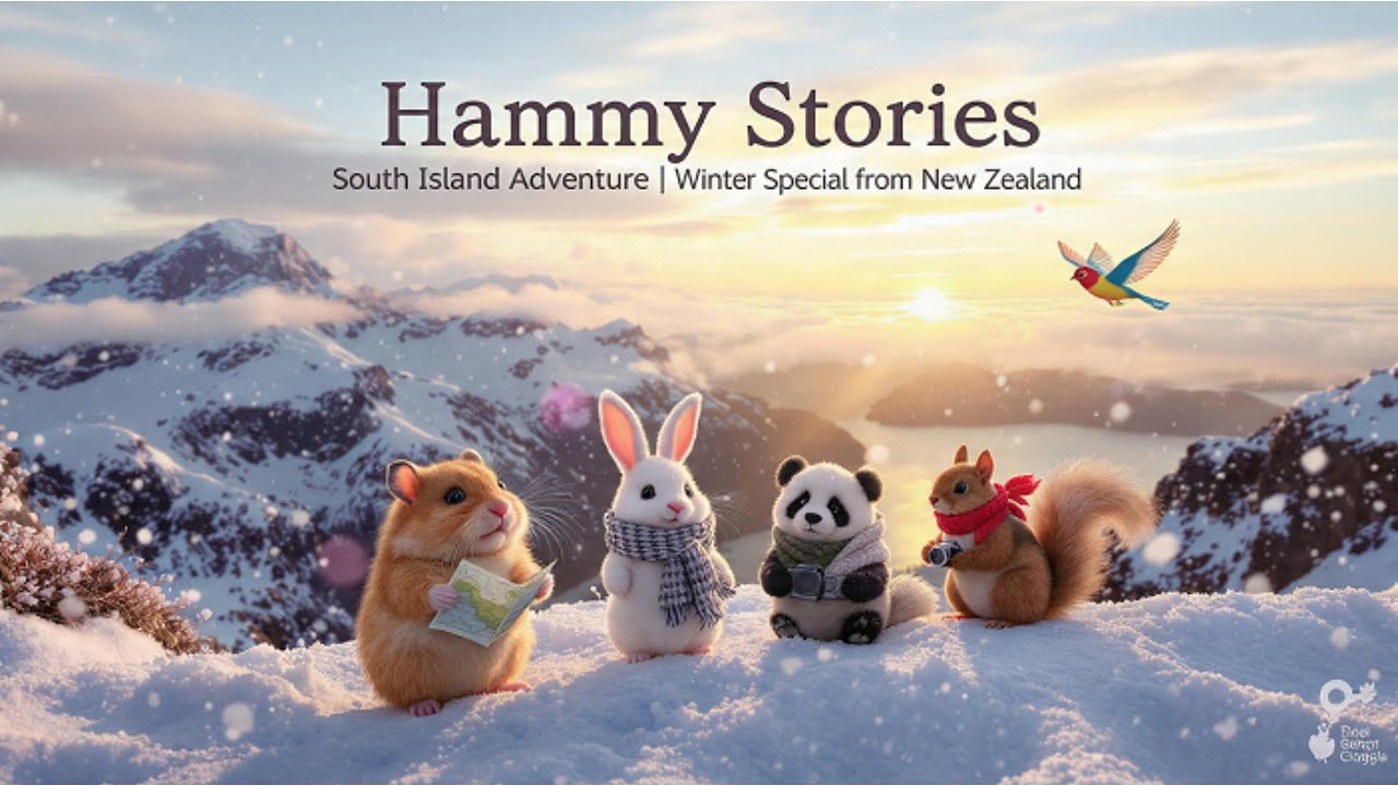 Истории Хэмми – Приключения на Южном острове | Зимний спецвыпуск из Новой Зеландии ❄️🎄