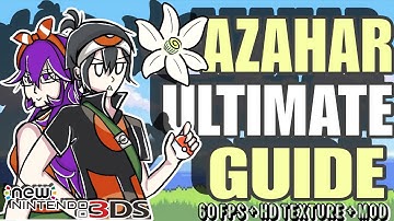 MASTER AZAHAR 3DS EMULATOR ON ANDROID - AZAHAR SETTINGS EXPLAIN [ 60 FPS, CHEATS, MODS, HD TEXTURE ]