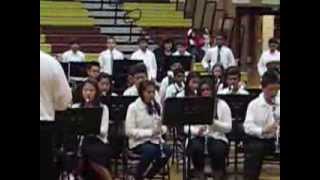 Fallon  Middle School Advanced Band-Winter Concert 2013(1-1)